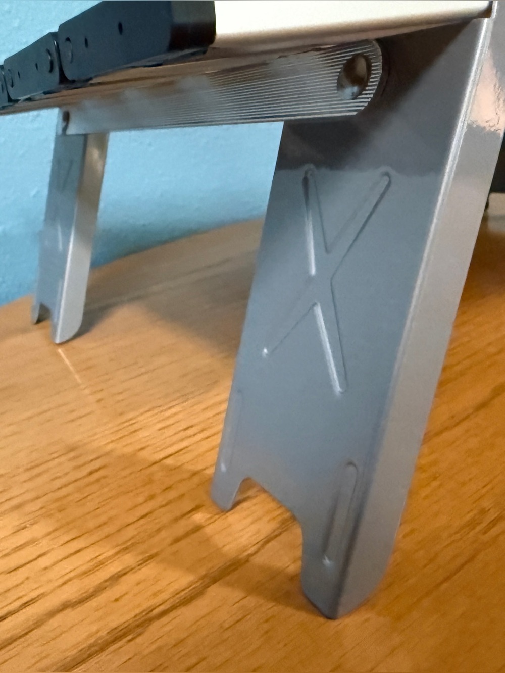 Ultralight Aluminum Folding Camping Table Mini Roll Up - Picture 2 of 4